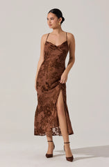 Brown floral