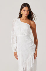 White jacquard