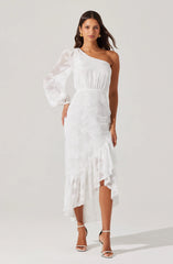 White jacquard