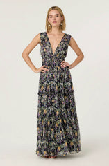 Black floral