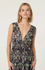Black floral