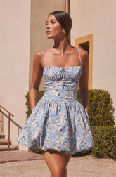 Blue floral