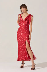 Red polka dot