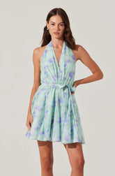 Mint tie dye