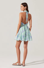 Mint tie dye