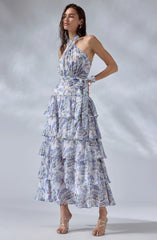 Blue floral
