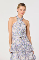 Blue floral