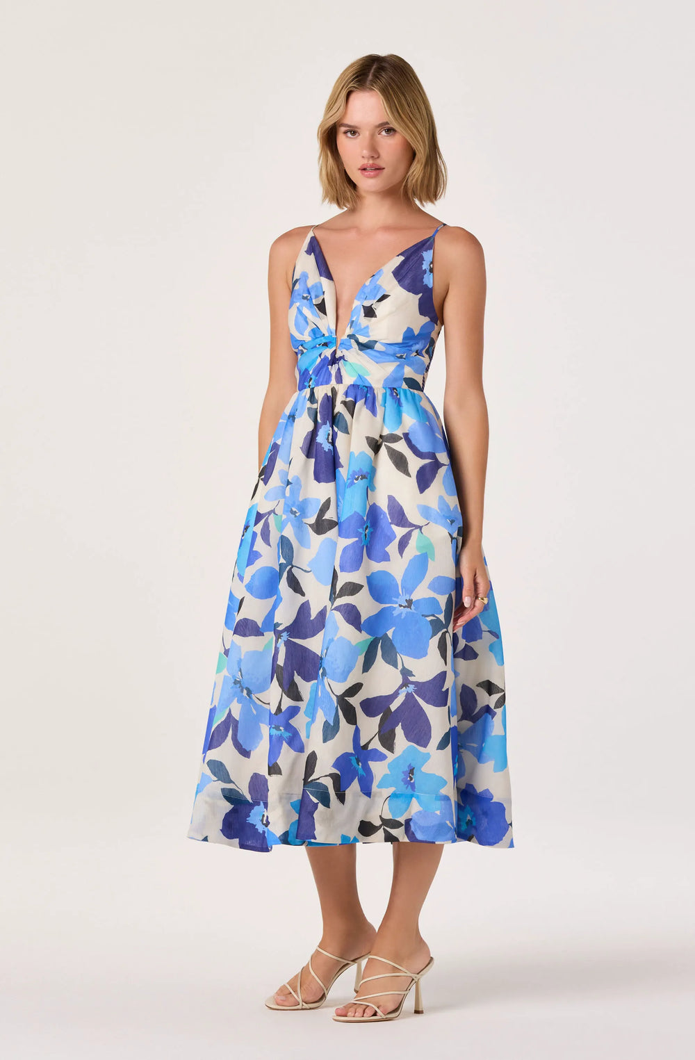 Blue floral