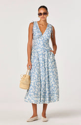 Blue floral