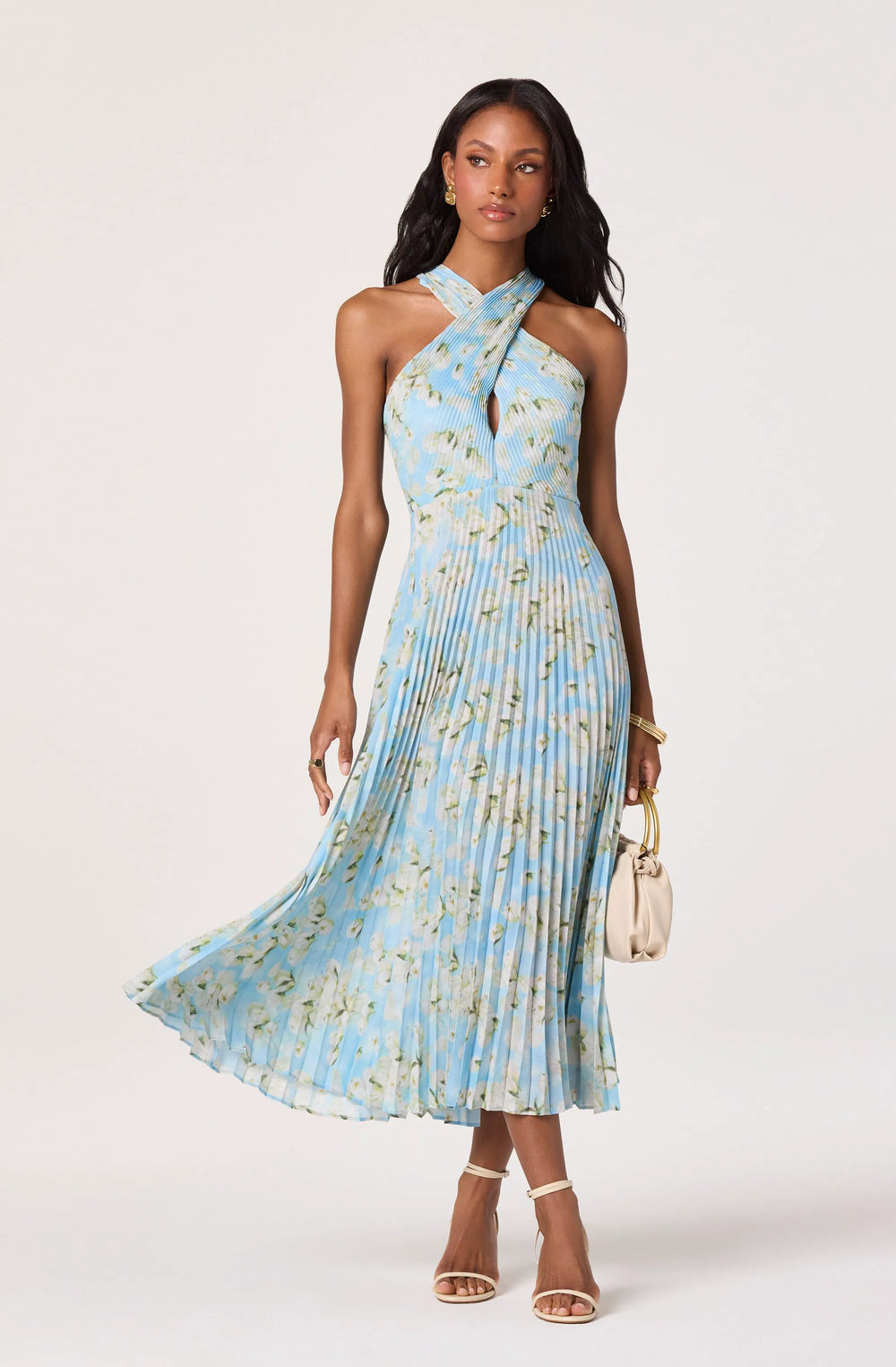 Blue floral