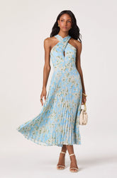 Blue floral