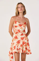 Red floral