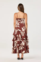 Brown floral