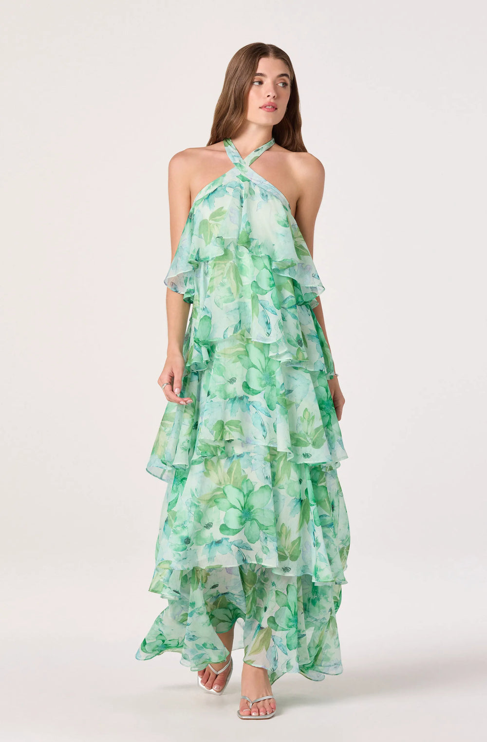 Green floral