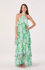 Green floral