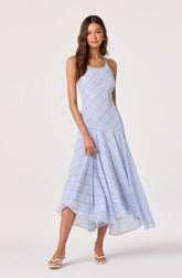 Blue plaid
