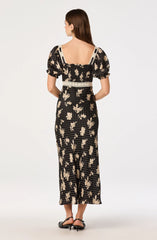 Black polka dot