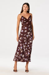 Brown floral