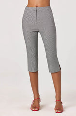 Black houndstooth