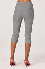 Black houndstooth