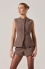 Brown wine plaid