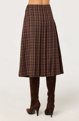 Wine plaid
