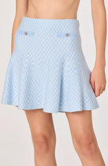 Blue plaid