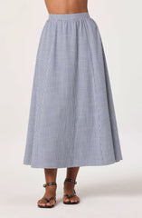 Blue gingham