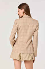 Tan plaid