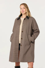 Brown plaid