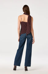 Brown polka dot