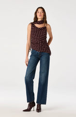 Brown polka dot