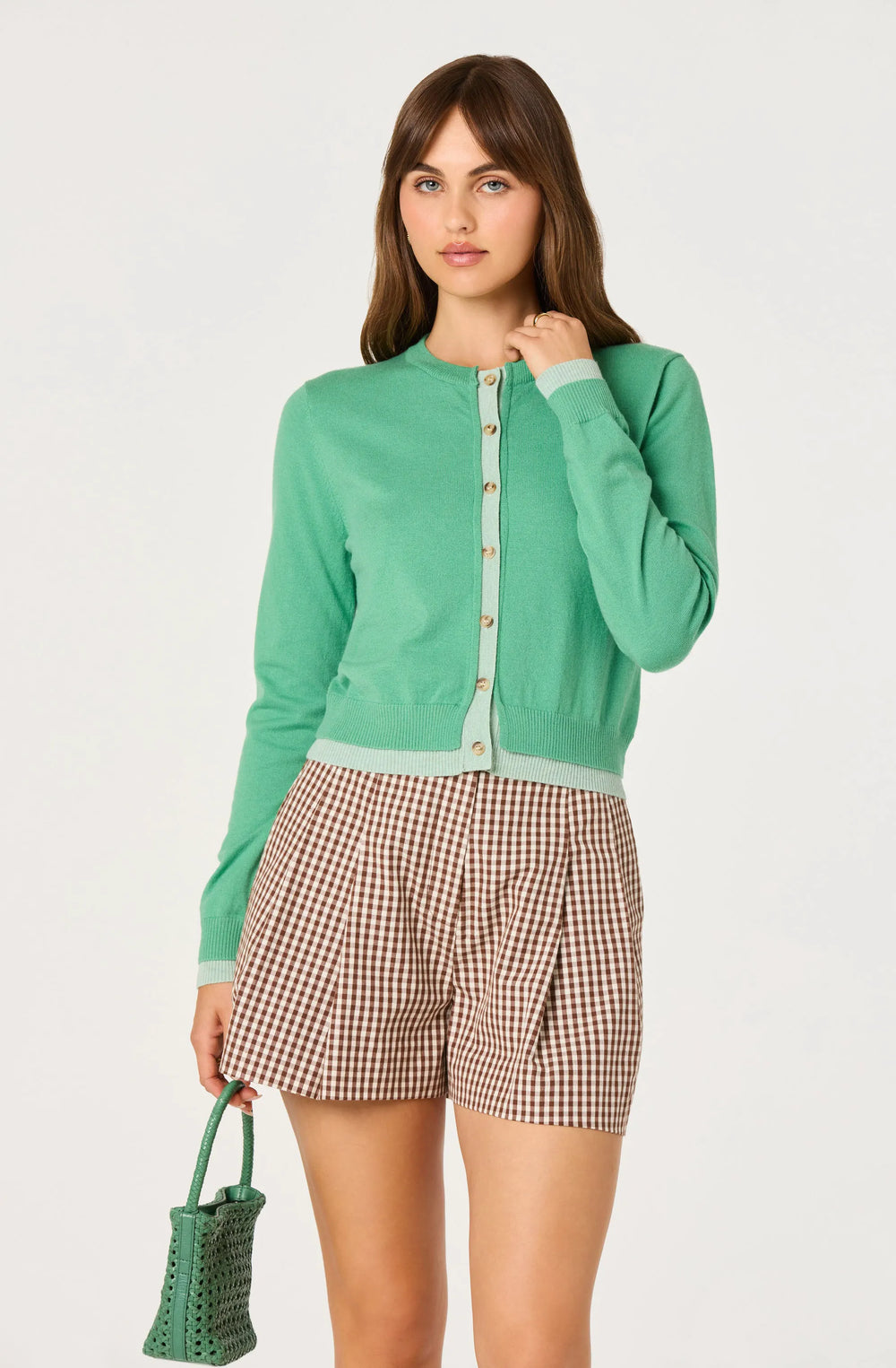 Green color block