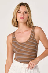 Brown stripe