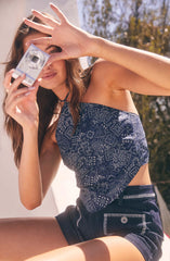 Navy bandana