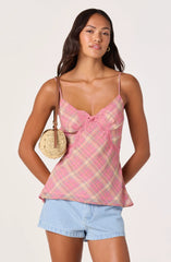 Pink plaid