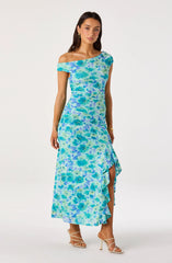 Blue floral