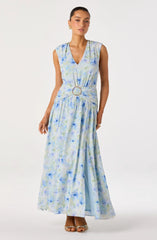 Blue floral