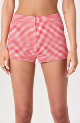 Red gingham