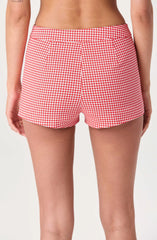 Red gingham