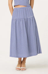 Blue gingham