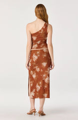Brown floral