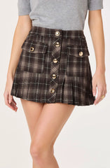 Taupe plaid