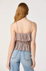 Brown gingham