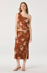 Brown floral