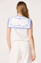 White blue
