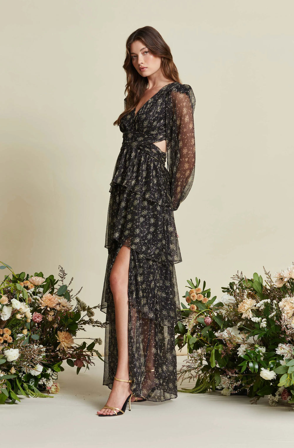 Black gold foil
