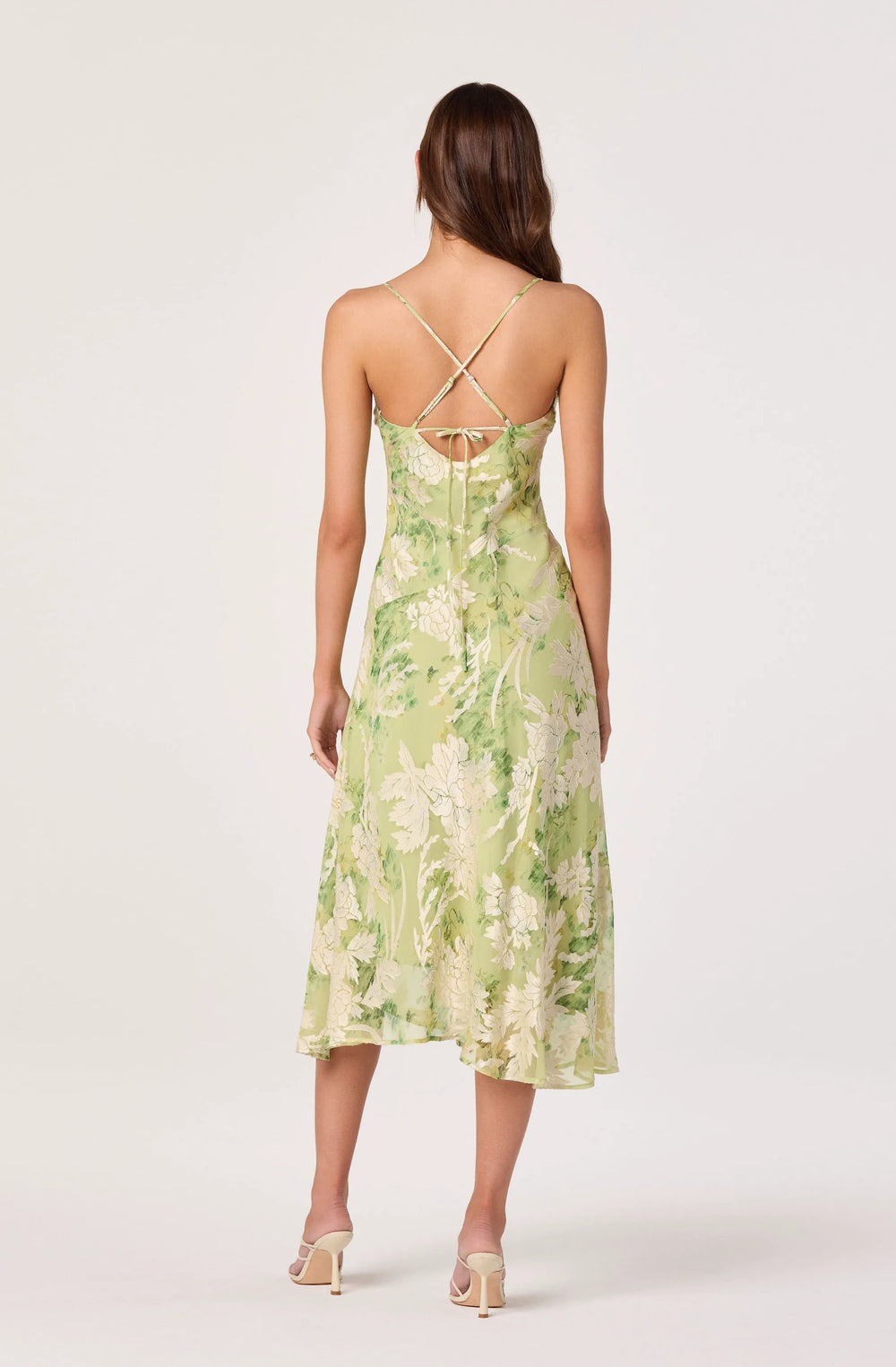 Light green floral