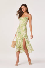 Light green floral