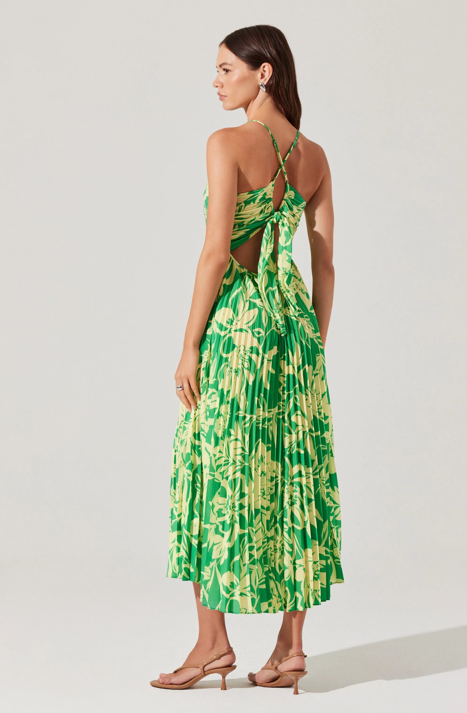 Green lime floral